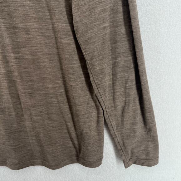 Woolx Women's Long Sleeve Brown Top - Picture 11 of 14